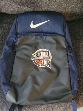 Nike Navy and Black Basketball Hall of Fame Backpack